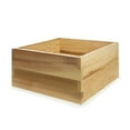 thumbnail image 1 of All Things Cedar RG24-2 2-ft Square 2-Tier Raised Outdoor Garden Box - 22L x 22W x 10.5H, 1 of 5