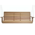 thumbnail image 1 of All Things Cedar PS60-SW10 5Ft Porch Outdoor Swing | Comfort Spring - 68.5L x 23W x 24H, 1 of 4