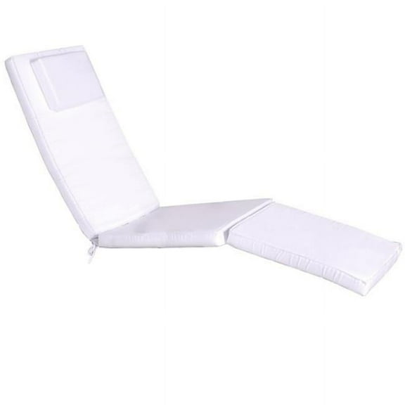 All Things Cedar TC53-RW Steamer Chair Cushion, Royal White