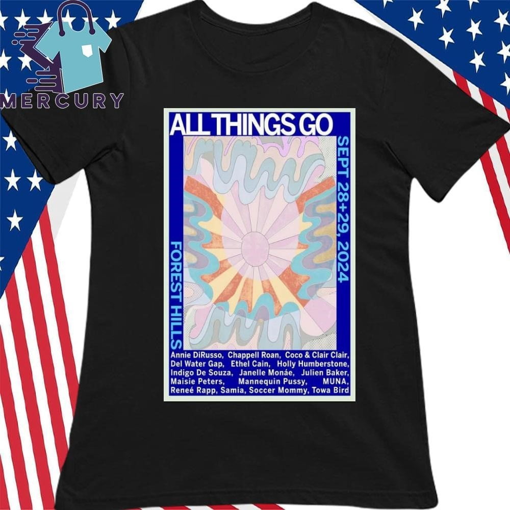 All Things Go Sept 29 2024 Forest Hills Stadium Queens Ny Shirt