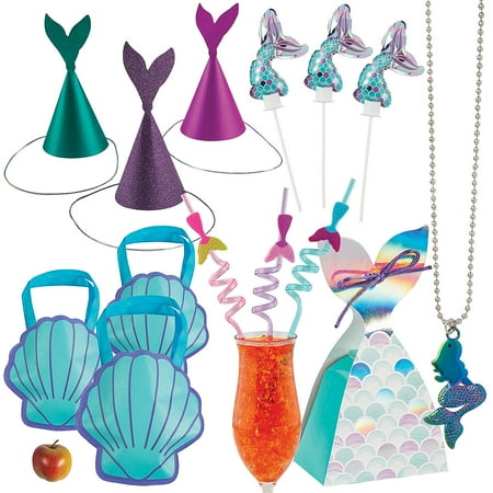All Things Mermaid Party Kit Assortment May Vary