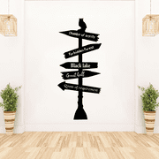 All Things Valuable Harry Potter Hogwarts Pathway Signage Wall Sticker