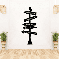 All Things Valuable Harry Potter Hogwarts Pathway Signage Wall Sticker