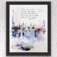 All Things Work Together For Good Scripture Wall Art Print - Walmart.com