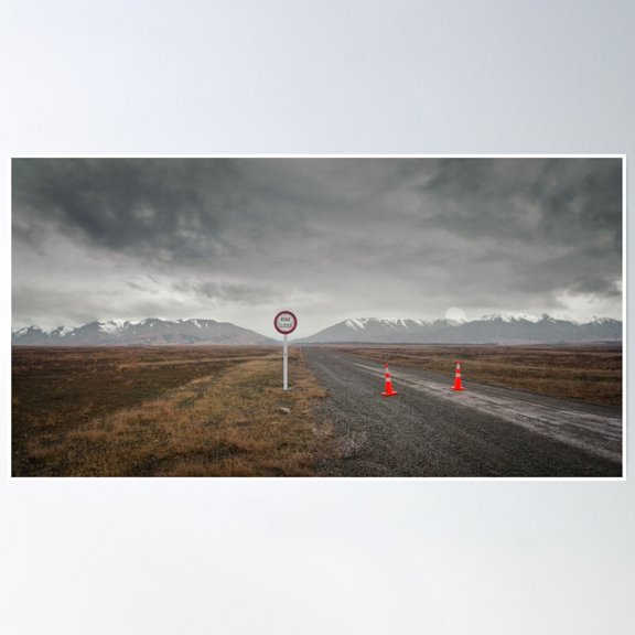 All This Space And Nowhere To Go Poster Wall Art, Modern Wall Decor, 12x18 UNFRAMED