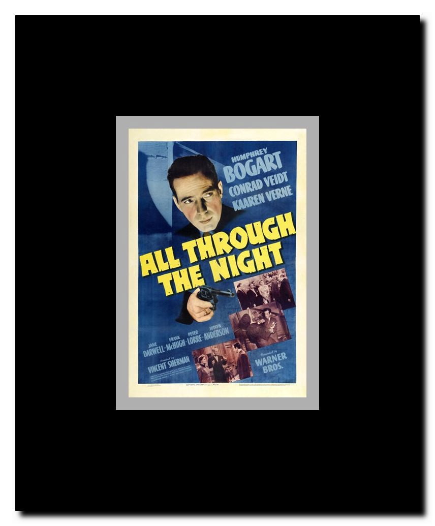 All Through the Night Framed Movie Poster