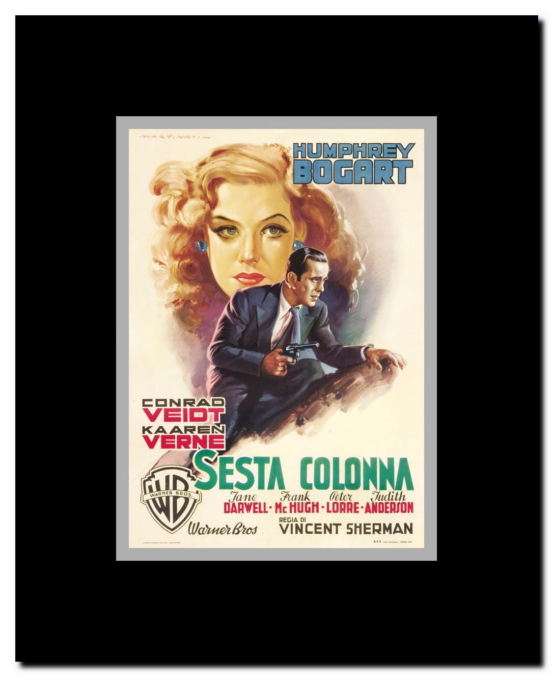 All Through the Night Framed Movie Poster