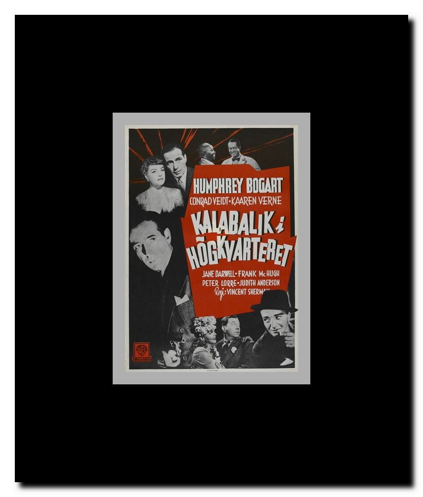 All Through the Night Framed Movie Poster