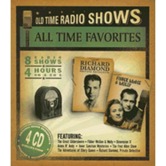 Pre-Owned All Time Favorites: Old Time Radio Shows by Nostalgia Ventures (Audiobook)