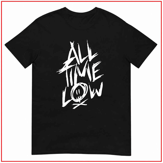 All Time Low Pop Punk Band Fan Graphic Design Unisex T-Shirt V13827 Size S- 5XL