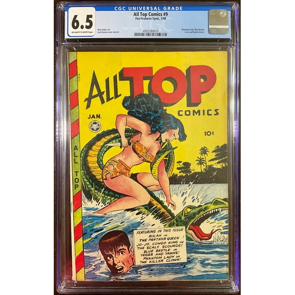All Top Comics #9 - CGC 6.5 Comic Book