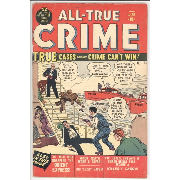 All-True Crime Cases Comics #41 Comic Book