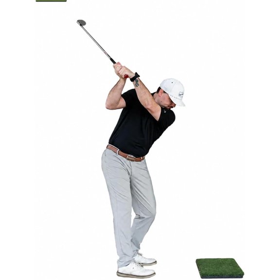 All Turf Mats 1x2 Super Tee Golf Mat, Shock-Absorbent Foam Hitting Mat