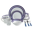 thumbnail image 1 of All U Need 32 Piece Ceramic Dinnerware Set in White, 1 of 5