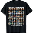 thumbnail image 1 of All US National Park Checklist Bucket List Of National Parks T-Shirt, 1 of 2