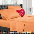 thumbnail image 1 of All Unique Sizes Brushed Soft Microfiber Hotel Bed Sheets, Deep Pocket Sheet Set, 1 of 7
