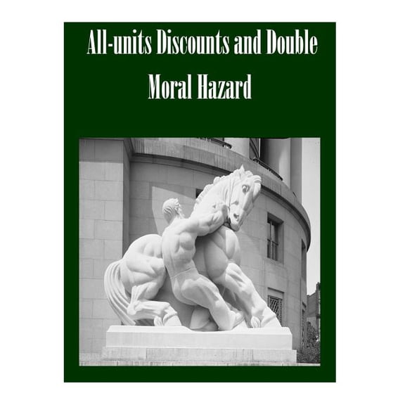 All-Units Discounts and Double Moral Hazard