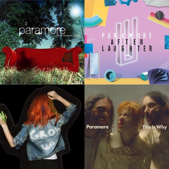 Paramore (2LP) & All We Know Is Falling (Silver LP Vinyl) & After Laughter (Black & White Marble LP Vinyl/Dl Card) (I) & All We Know Is Falling