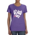 thumbnail image 1 of All We Need Is To Love Shaped T-Shirt Women -Image by Shutterstock, Female Large, 1 of 4