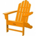 thumbnail image 1 of All-Weather Adirondack Chair With Attached Ottoman, Tangerine, 1 of 1