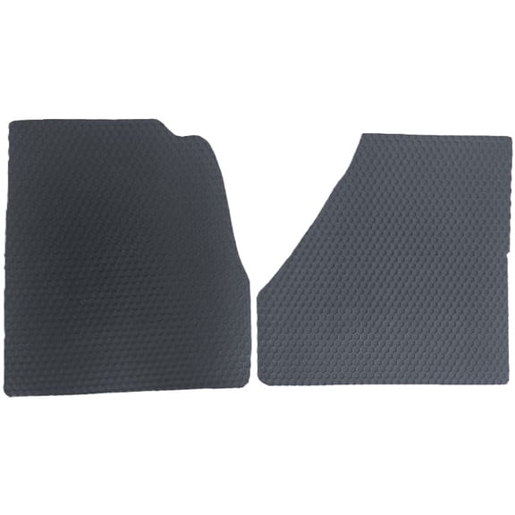 All Weather Black Rubber Floor Mats Custom for Freightliner Cascadia 2018-2026