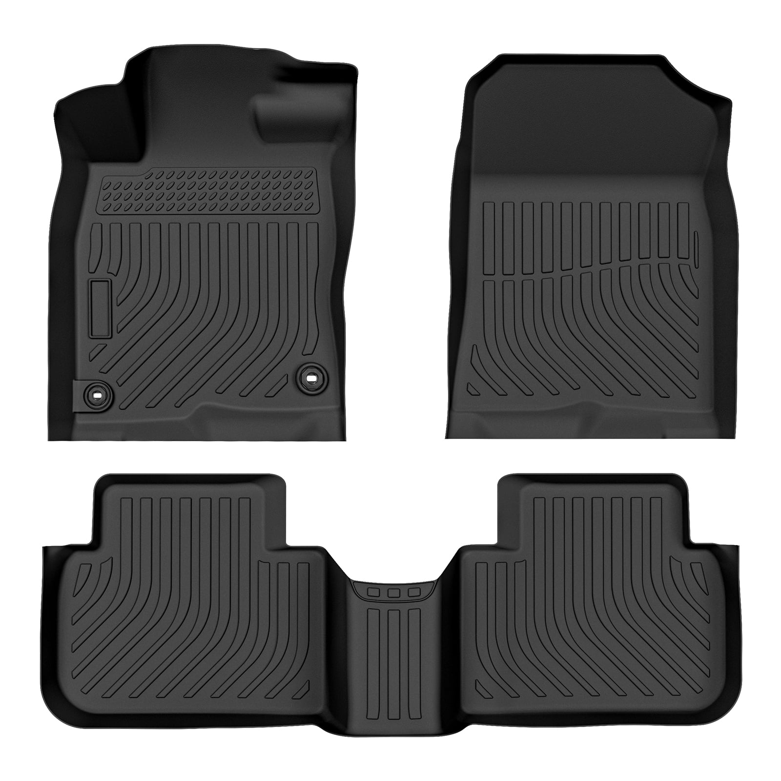 ST SoleMe.Tc All Weather Car Floor Mats 3D TPE Rubber Durable