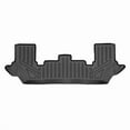 thumbnail image 1 of All Weather Custom Fit 3rd Row Only Fits Floor Mats Liner with 2nd Row Bench Seats for 2020-2023 Ford Explorer, Black, 1 of 1