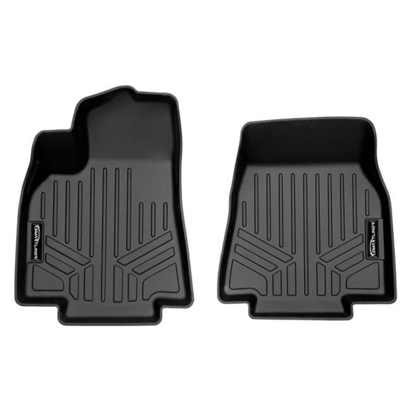 All Weather Custom Fit Black 1st Row Floor Mat Liner Set for 2020-2022 Tesla Model Y