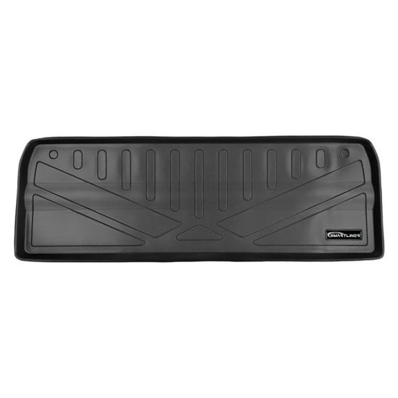 All Weather Custom Fit Trunk Behind 3rd Row Floor Mat Cargo Liner for 2015-2021 Kia Sedona, Black