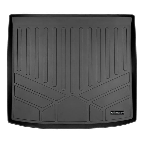 All Weather Custom Fit Trunk Floor Mat Behind 2nd Row Cargo Liner for 2008-2019 BMW X6, Black