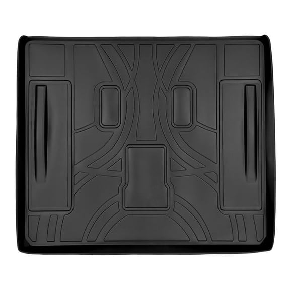 All Weather Custom Fit Trunk Floor Mat Cargo Liner for 2007-2014 Cadillac Escalade, Black