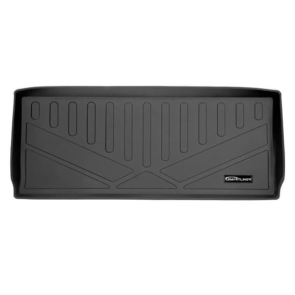 All Weather Custom Trunk Floor Mat Behind 3rd Row Cargo Liner for 2019-2022 BMW X7, Black