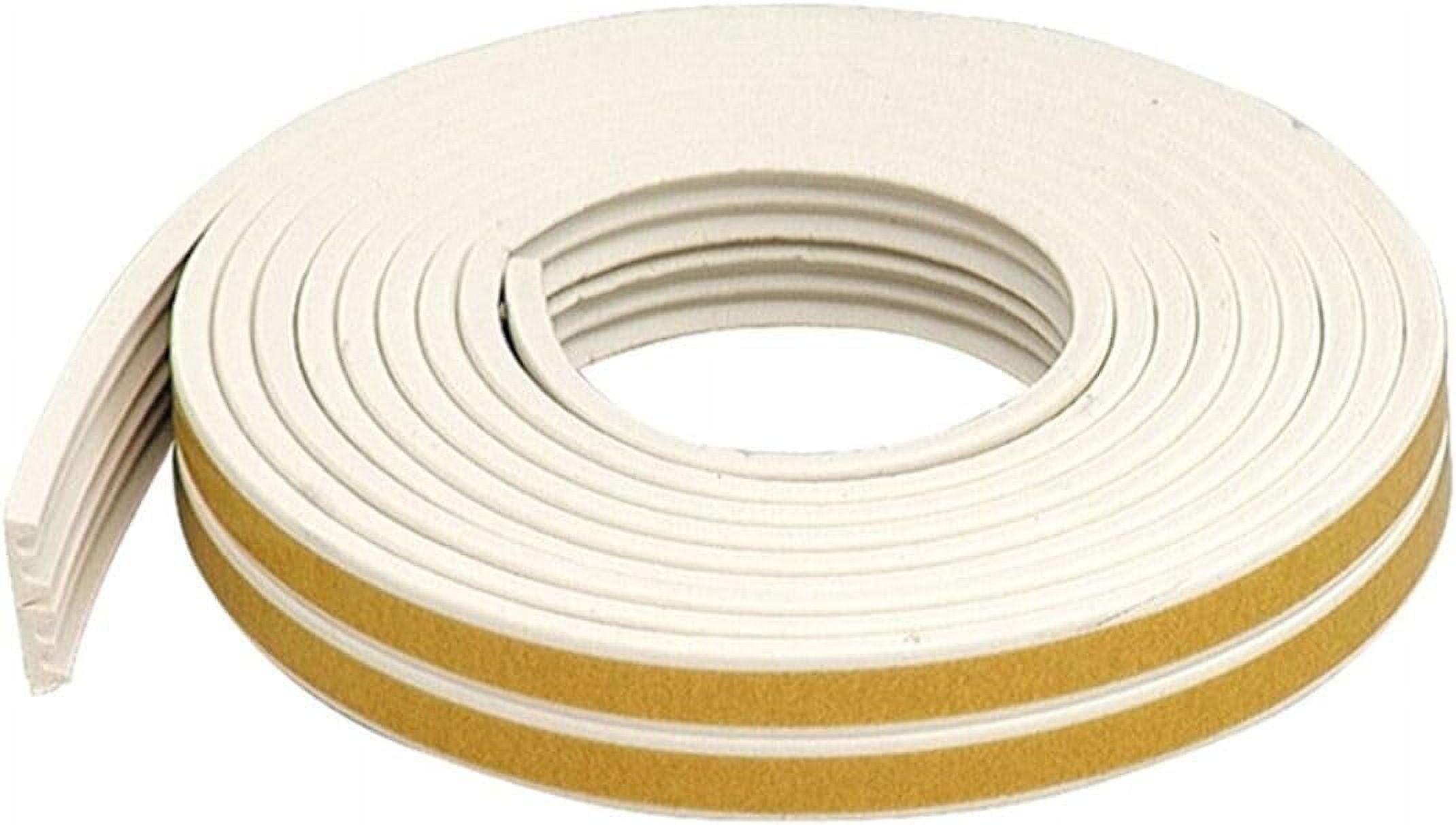 All Weather EPDM Rubber Weatherseal for s 1/16Inch to 1/8Inch, White