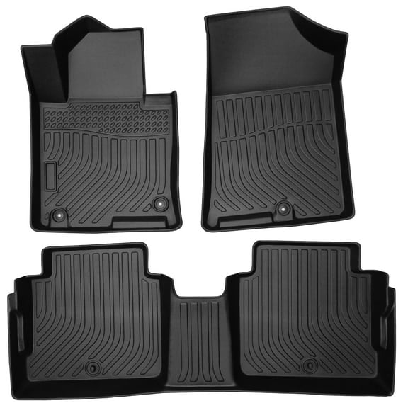 All Weather Floor Liners Waterproof Carpet Protection-All Weather Floor Mats Liners Waterproof 3D TPE Carpet