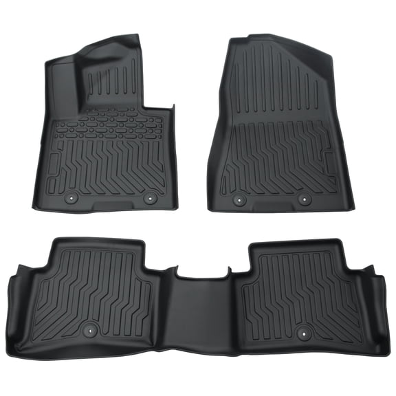All-Weather Floor Material Vehicle Interior Protection-Floor Mats All-Weather TPE