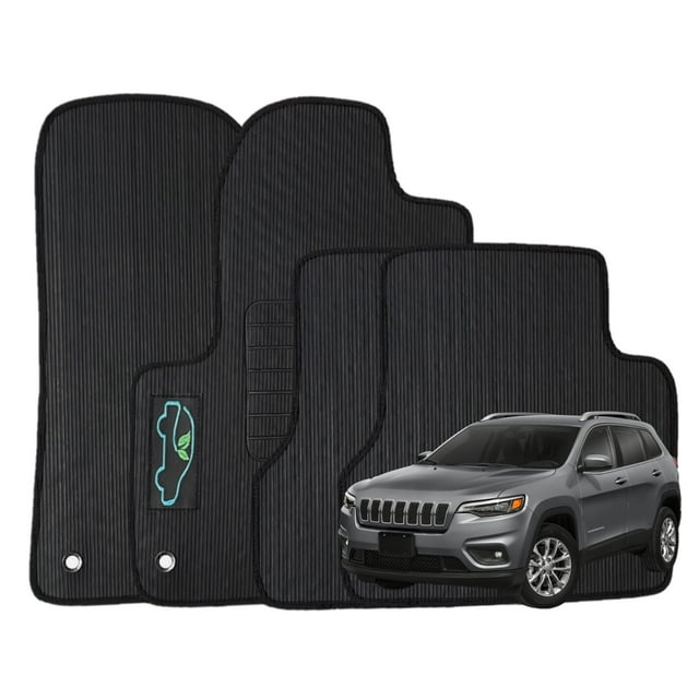 All Weather Floor Mats Custom Fit for 2014 to 2023 Jeep Cherokee
