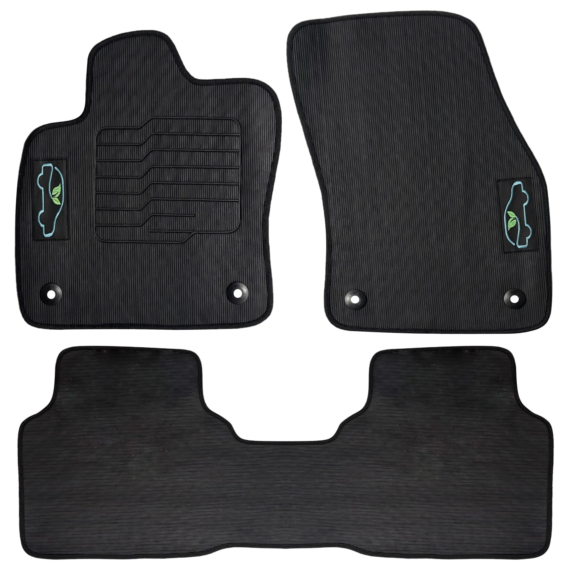 AllWeather Floor Mats Custom Fit for 2018 to 2023 Volkswagen Tiguan
