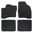 thumbnail image 1 of All Weather Floor Mats For 2010 to 2019 Ford Taurus with Safety Locks - Front and Rear - Black - ecoMats, 1 of 9