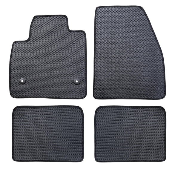 Floor Mats All Weather for 2019 to 2026 Chevrolet Blazer, Front and Rear