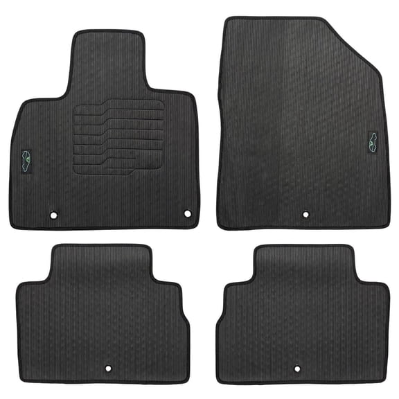 Floor Mats for All-Weather 2020 to 2025 Kia Telluride, First and Second Row, Odorless