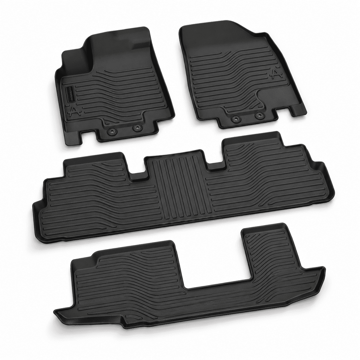 All Weather Floor Mats For 2022-2026 2027 Nissan Pathfinder 8 Seat ...