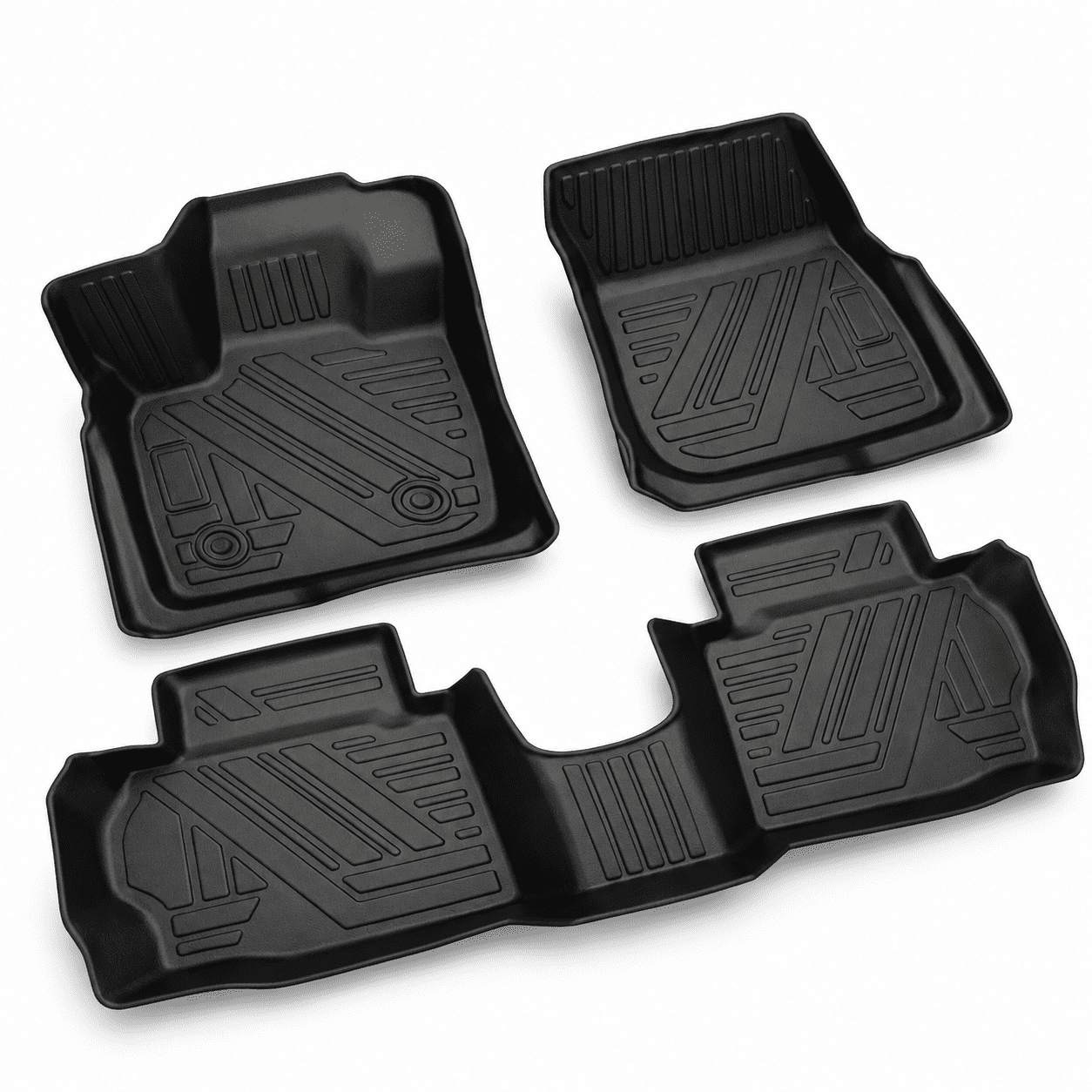 All Weather Floor Mats Liner Rug For Ford Fusion 2013-2020 Custom-fit ...