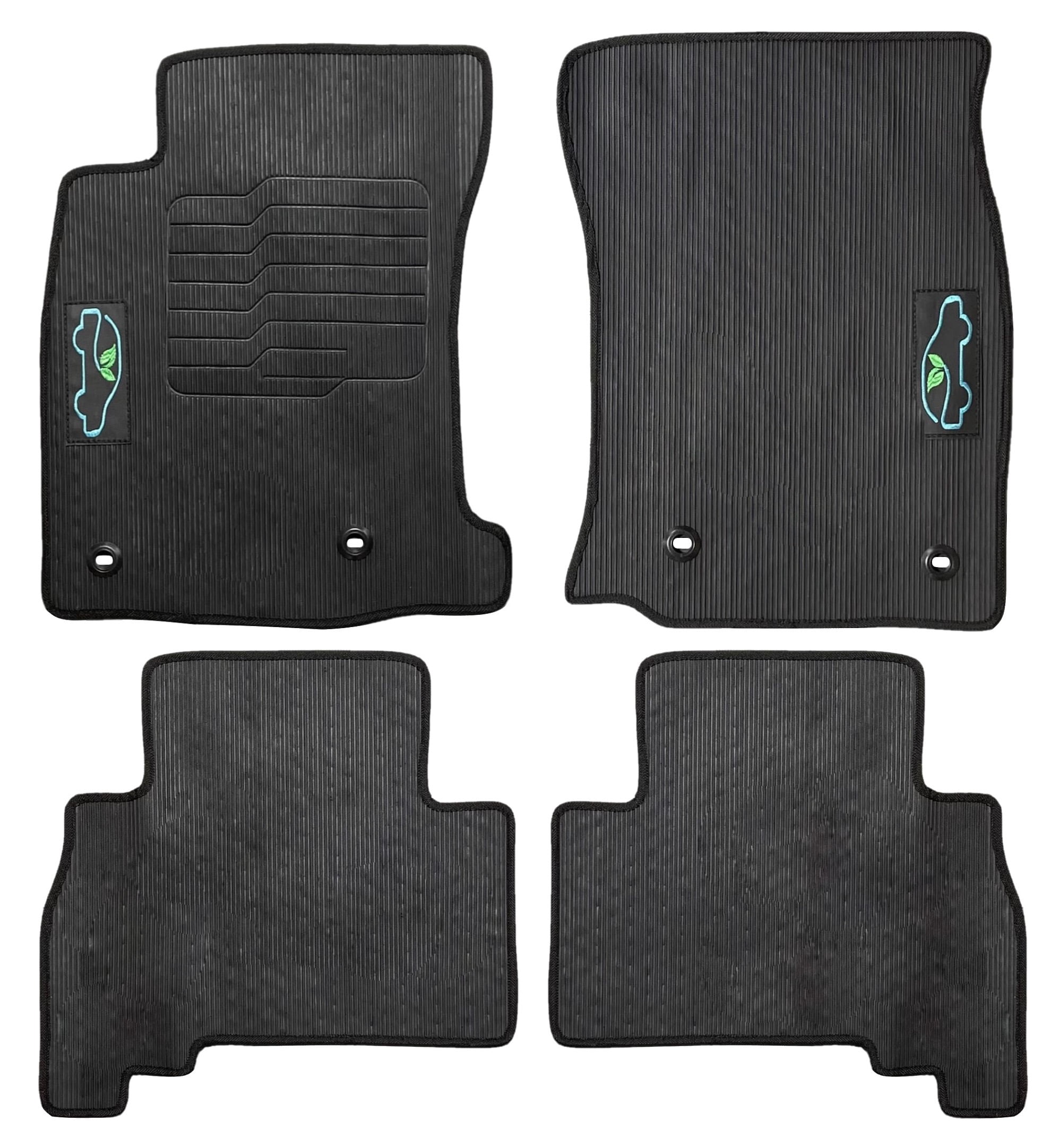 All Weather Floor Mats for 2013 to 2024 Toyota 4Runner / 2014 to 2024 ...
