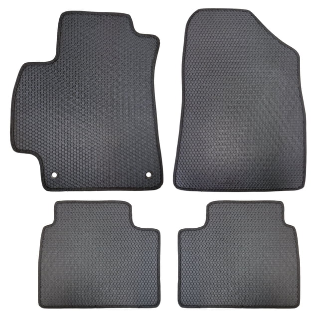 ecoMats All Weather Floor Mats for 2021 to 2026 Hyundai Elantra, Front ...
