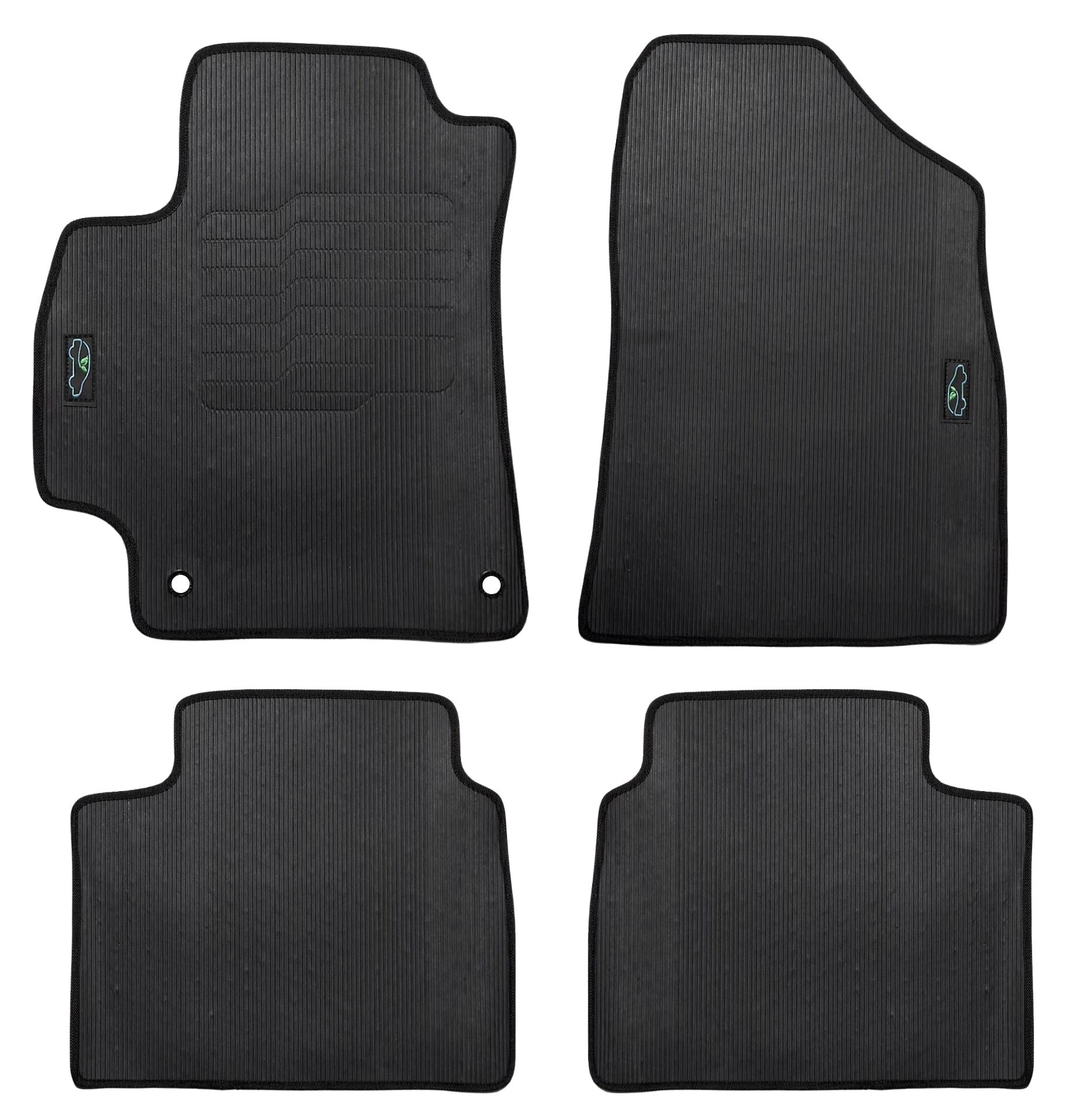 All Weather Floor Mats for 2021 to 2025 Hyundai Elantra with Safety ...