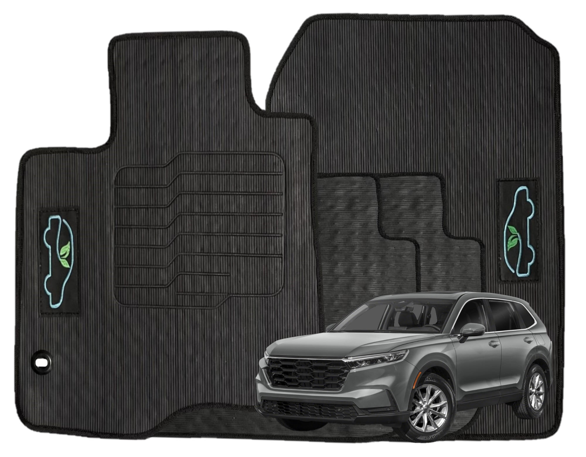 All Weather Floor Mats for 2023 2024 Honda CRV with Safety Locks