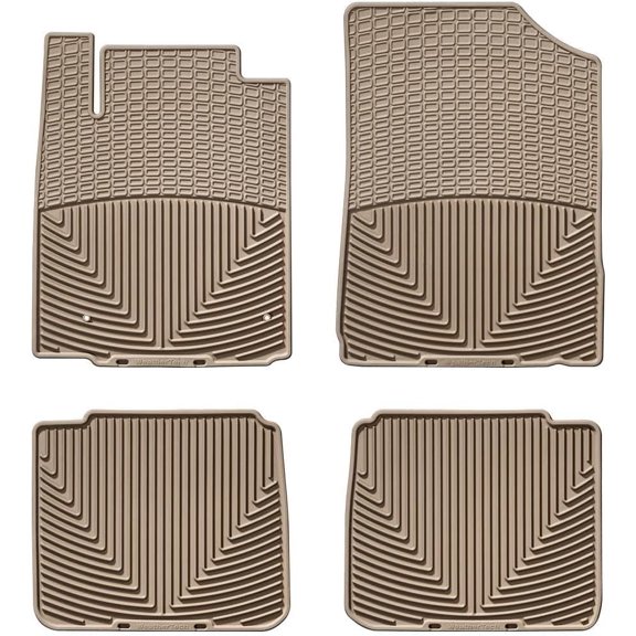 All - Weather Floor Mats for Lexus ES 1st & 2nd Row (WTLT174085), Tan