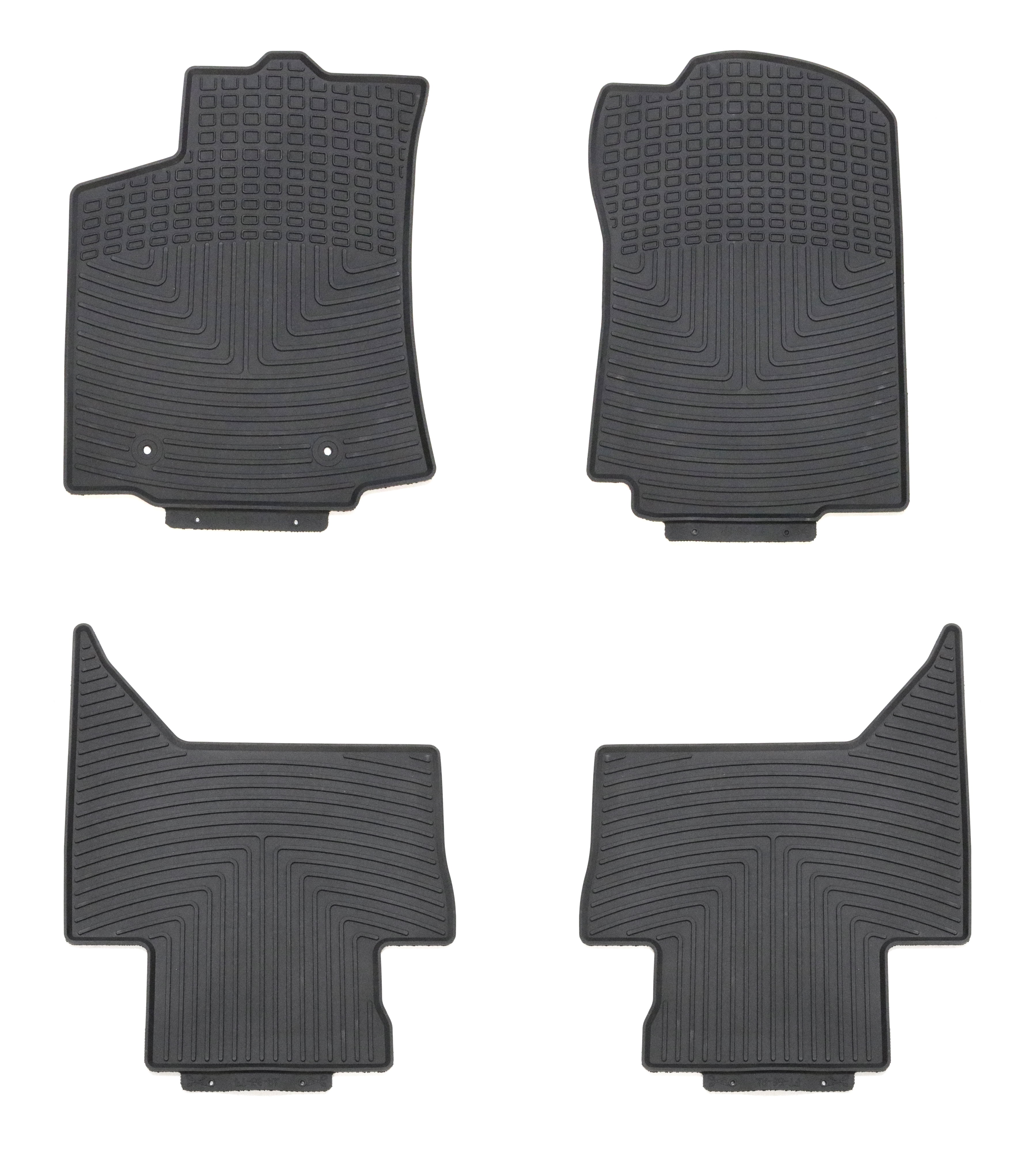 All Weather Floor Mats for Toyota Tacoma 2016-2023