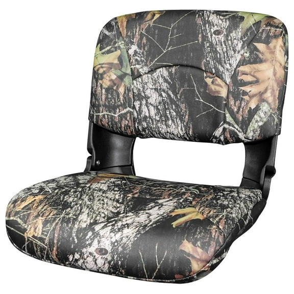 All Weather High Back Seat Black Seat/Mossy Oak Break Up Cushion Vinyl