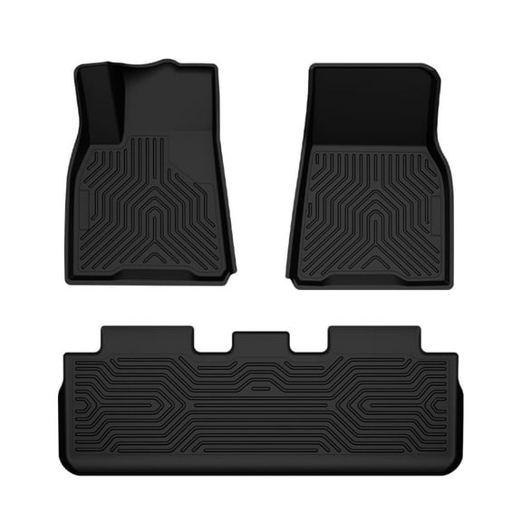 All Weather Liner TPE Carpets Anti-Slip Floor Mats Fit for 20-23 Tesla Model Y